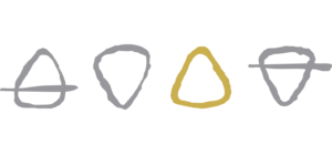 Logo Holzbläserquartett Ensemble Elementar farbig weiße Schrift - Till Haupt